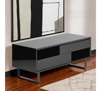 Orsina Gloss Finish Black High Gloss Coffee Table, Contemporary Table For Livingroom, Functional Decorative Table