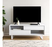 Orsina Gloss Finish White High Gloss Coffee Table, Contemporary Table For Livingroom, Functional Decorative Table