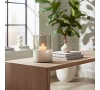 Orsina Glynn Natural Large Candle Holder in Brown Orsina Brown