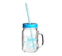 Orsina Good Times Square Mason Jar Mug