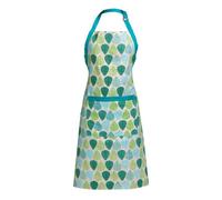 Orsina Green Leaf Printed Apron