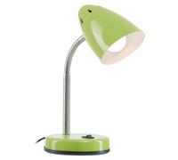 Premier Housewares Flexi Desk Lamp - Lime Green