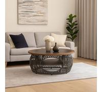 Orsina Grey Coffee Table, High-quality Solid Coffee Table Orsina Grey