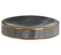 Orsina Grey Marble Range Grey Marble Brass Soap Dish Orsina Grey