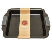 Orsina Grey Non Stick Baking Dish, Durable Metal Baking Dish With Silicone Handles, Non Stick Oven Baking Tray