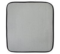 Orsina Grey Rectangular Dish Drying Mat,water Absorbent Drainer Pad,quick-Dry Mat,synthetic Fiber Dish Drainer Mat