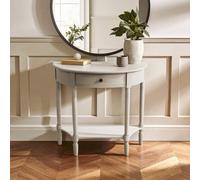 Interiors By Ph Console Table Single Drawer Vintage - Grey