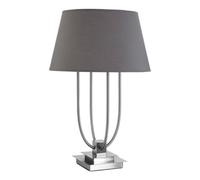 Interiors by Premier Regents Park Table Lamp Premier Housewares Silver One Size
