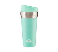 Orsina Grey Travel Mug, Leak-Proof Insulated Thermos Cafe Cup, Reusable Coffee Mug, Double Walled Mug, Ideal For Drinks in Turquoise Orsina Turquoise