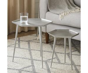 Orsina Halle Set Of 2 Hexagonal Side Tables