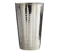 Orsina Hammered Bathroom Tumbler in Silver Orsina Silver