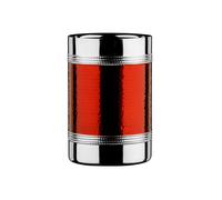 Orsina Hammered Bottle Cooler in Red Orsina Red