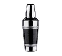 Orsina Hammered Cocktail Shaker in Black Orsina Black