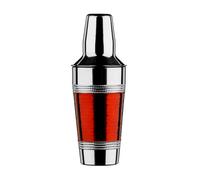 Orsina Hammered Red Band Cocktail Shaker