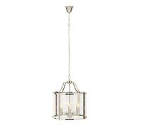 Orsina Hampstead 6 Bulb Chrome Pendant Light in Silver Orsina Silver