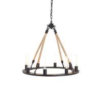Orsina Hampstead 8 Bulbs Chandelier in Black Orsina Black