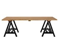 Orsina Hampstead Pine Wood And Iron Coffee Table