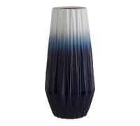 Premier Housewares Azul Ceramic Vase Blue/White - Large, Blue