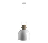 Orsina Hanging White Pendant Light, Versatile Pendant Ceiling Light, Easy Installation Down Light with Sleek Rod Orsina White