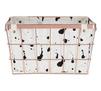 Orsina Harga Rose Gold Iron Wireframe Basket