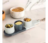 Orsina Harlequin 3 Pc Condiment Paddle Board Set Orsina Multicolor