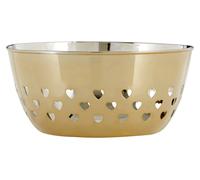 Orsina Hearts Design Bowl in Gold Orsina Gold