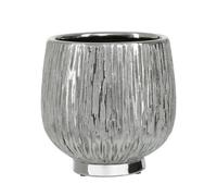 Orsina Hesper Small Silver Ceramic Planter