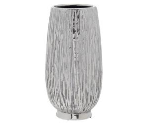 Orsina Hesper Small Silver Ceramic Vase