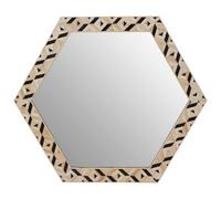 Orsina Hexagonal Shape Modern Wall Mirror