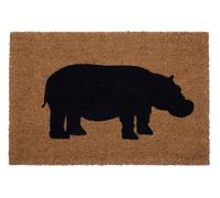 Orsina Hippo Doormat in Brown | Size: 100 cm diameter Orsina Brown 100 cm diameter