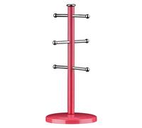 Orsina Hirano Hot Pink Metal Mug Tree