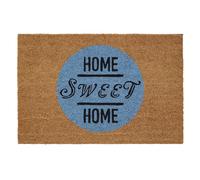 Orsina Home Sweet Home Doormat in Brown | Size: 100 cm diameter Orsina Brown 100 cm diameter