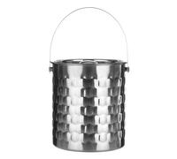 Premier Housewares Honey Bee Ice Bucket - Stainless Steel, Silver