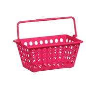 Orsina Hot Pink Plastic Storage Basket,durable Household Organizer,storage Container,multipurpose Plastic Holder