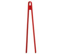 Orsina Hot Pink Silicone Tongs, Sturdy Kitchen Grabbers, Rubber Tipped Kitchen Tongs, Ideal For Non-Stick Cookware in Red Orsina Red