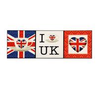 Premier Housewares I Love UK Wall Art