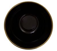 Orsina Ida 15Cm Black Glass Bowl
