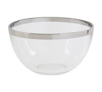 Orsina Ida 15cm Glass Bowl in Silver Orsina Silver