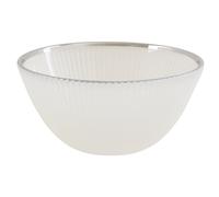 Orsina Ida 15cm Glass Bowl in White Orsina White