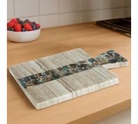 Orsina Imogen Small Beige Marble Paddle Board in Natural Orsina Natural