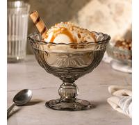 Orsina Imperial Smoked Glass Sundae Dish in Clear Orsina Clear