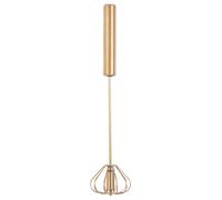 Orsina Innovative Press & Spin Light Gold 26cm Whisk, Durable Stainless Steel Whisk, Effortless Mixing Best Whisk Orsina Gold