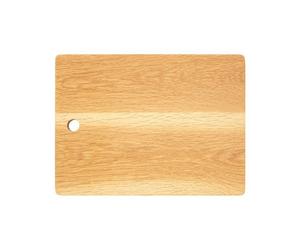 Orsina Interior By Premier Sturdy Rectangular Oak Wood Chopping And Serving Board, Premium Oak Cutting Board, Large Wooden Butcher Block
