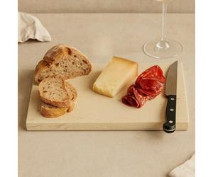 Orsina Interiors By Champagne Marble Chopping Board For Cutting, High-Quality Cutting Board, Stain-Resistant Kitchen Cutting Board