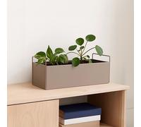 Orsina Iron Constructed Design Large Plant Box, Minimalist Garden Planter, Versatile Garden Box For Planting in Natural Orsina Natural