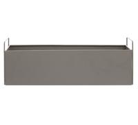 Orsina Iron Constructed Design Large Plant Box, Minimalist Garden Planter, Versatile Garden Box For Planting in Grey Orsina Grey