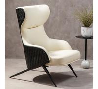 Orsina Ivory Upholstered Arm Chair