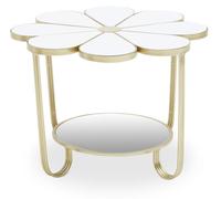 Orsina Jodie White Top Petal Shape Table