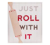 Orsina Just Roll With It Wall Plaque
