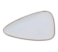 Orsina Kara Large Natural Serving Dish in White Orsina White